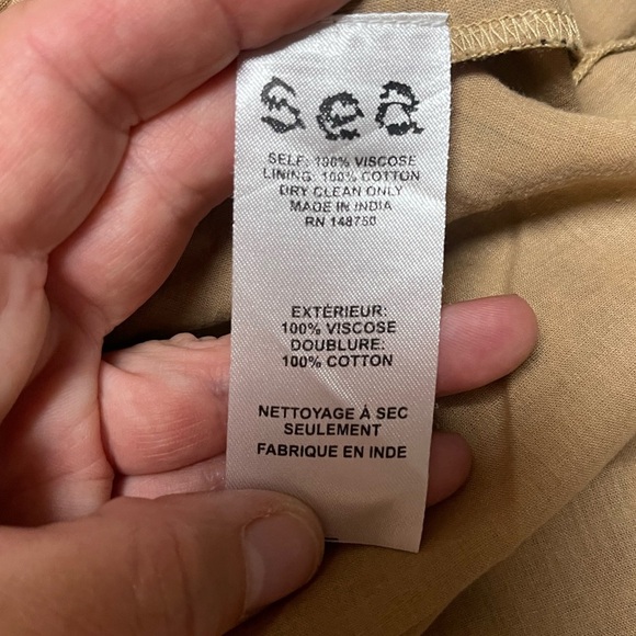 NWOT Sea New York Lottie Smocked Leopard Print Midi Skirt. - Picture 7 of 9